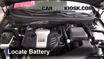 2016 Hyundai Sonata Eco 1.6L 4 Cyl. Turbo Battery Jumpstart